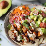 Sweet Potato and avocado Taco Bowl