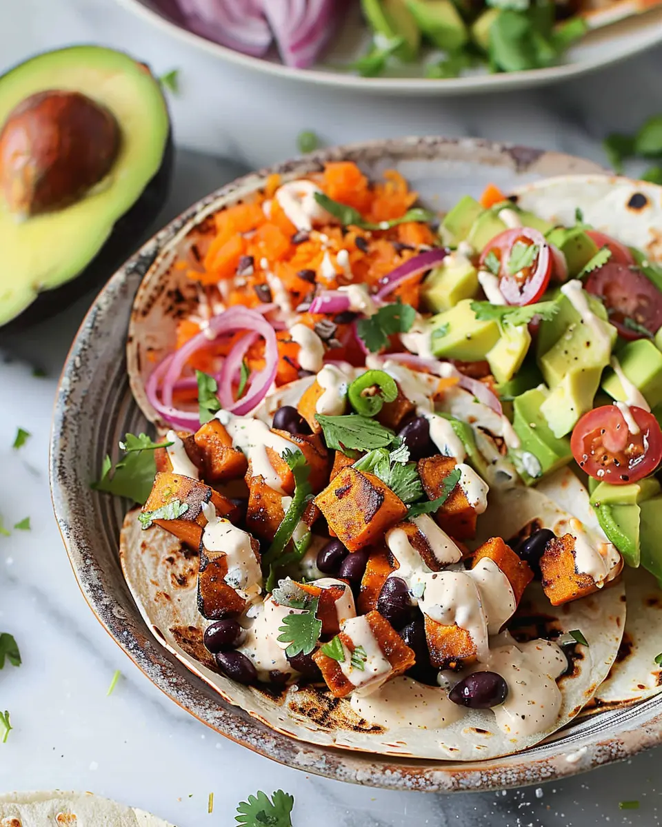 Sweet Potato and Avocado Taco Bowl: Easy &amp; Delicious Recipe