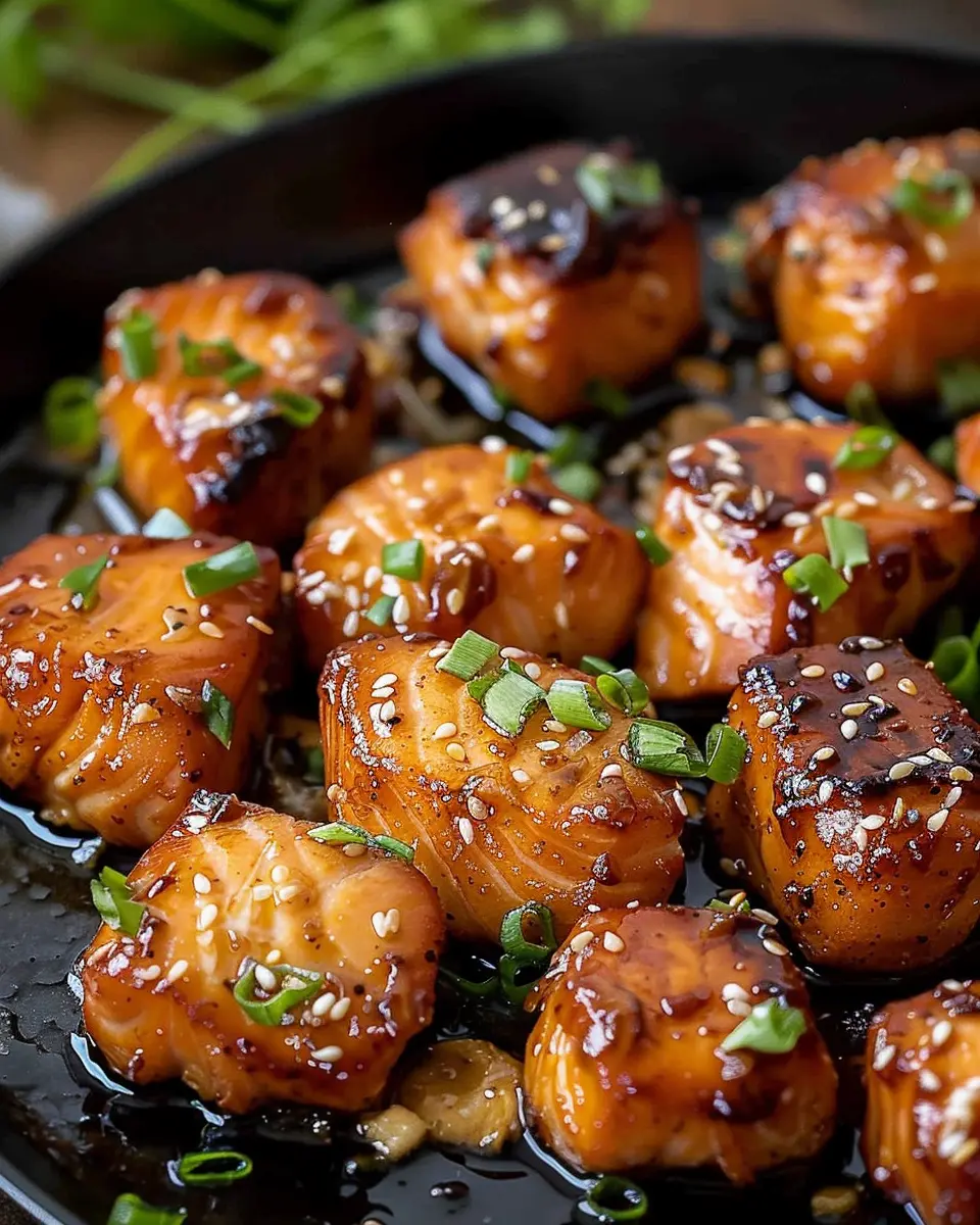 Honey Garlic Salmon Bites: Easy, Flavorful Treat for Any Meal