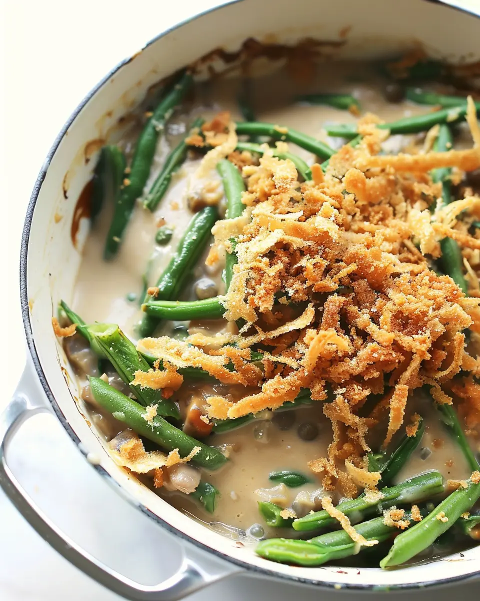 Vegan Green Bean Casserole: The Best Comfort Food Upgrade