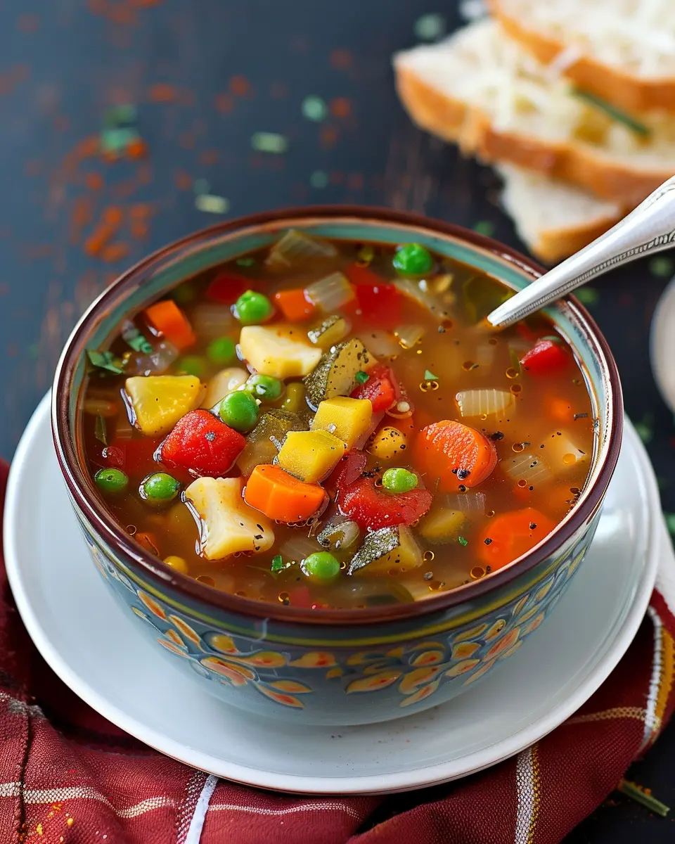 Vegetable Soup: The Best Comforting Recipe You’ll Love