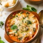 Easy Creamy Lasagna Soup