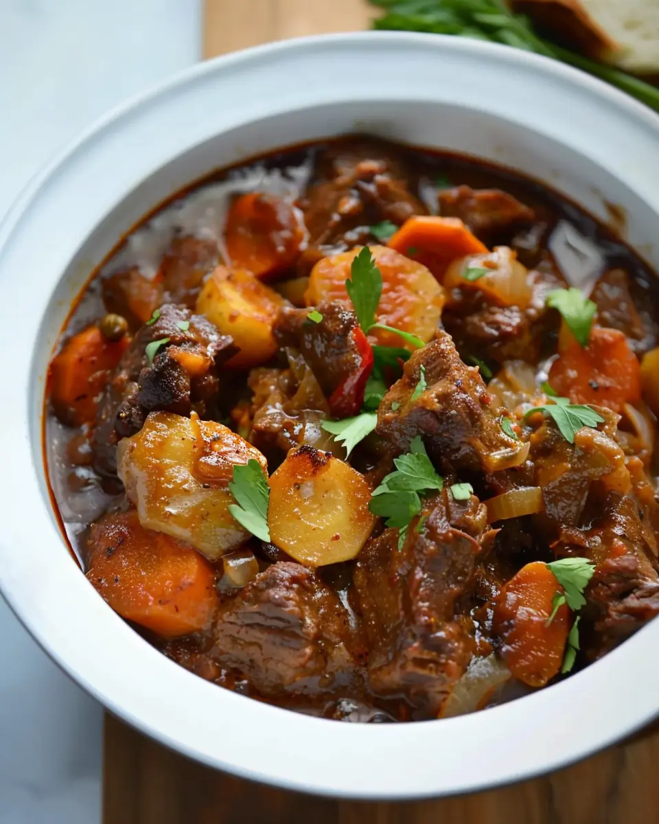 Saucy Beef and Vegetable Casserole: Easy Comfort Food Delight