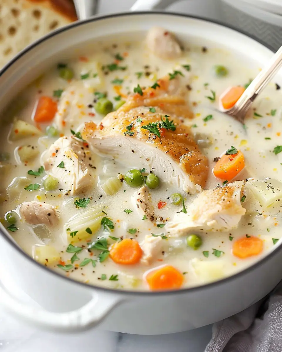 Creamy Chicken Soup: Your New Indulgent Comfort Food Delight