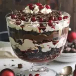 Black Forest Trifle for Christmas