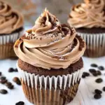 Coffee Cupcakes With Mocha Buttercream Frosting