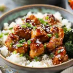 Sticky Chicken Rice Bowls