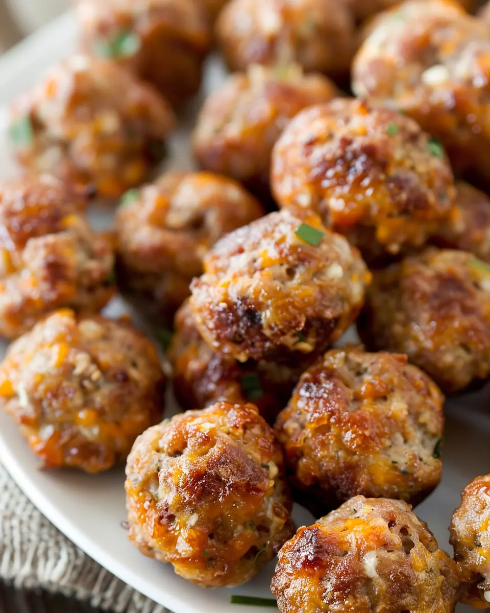 Sausage Balls Without Bisquick Recipe