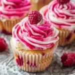 Raspberry Swirl Cupcakes