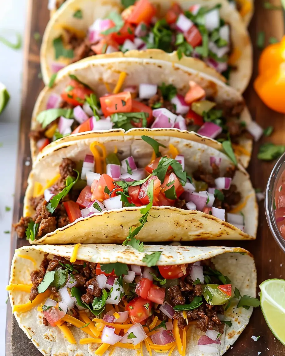 Ground Beef Tacos: Easy, Flavor-Packed Delight for Everyone