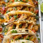 20 Minute Mini Baked Chicken Tacos
