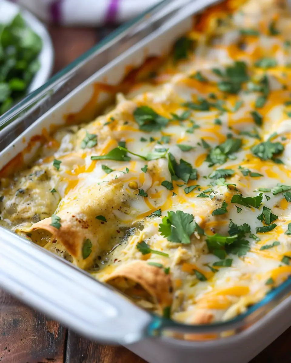 Easy Green Chicken Enchiladas: A Delicious Twist on Tradition