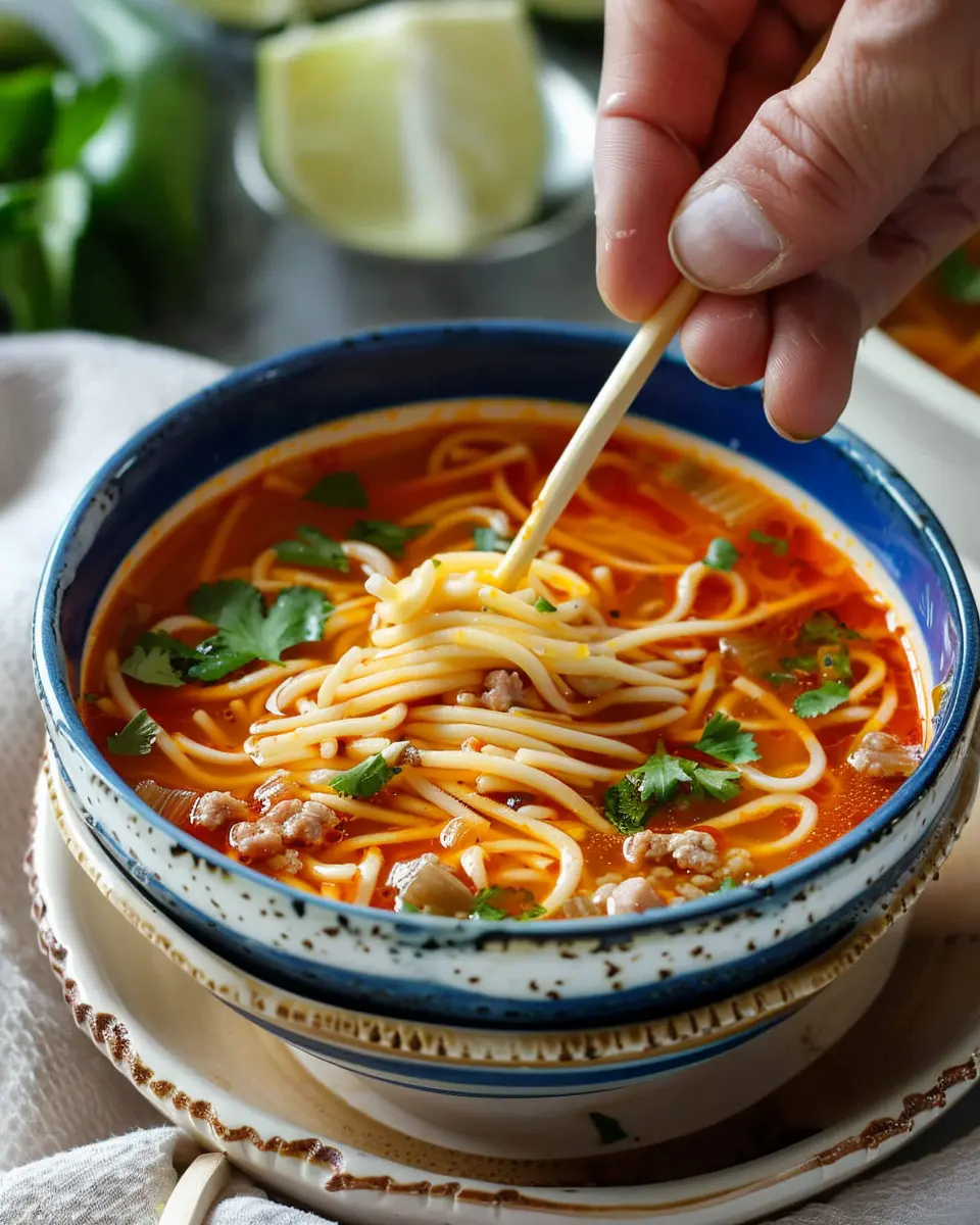 Sopa de Fideo: Easy Comfort Food for Quick Family Dinners