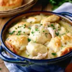 Easy Chicken and Dumplings With Biscuits