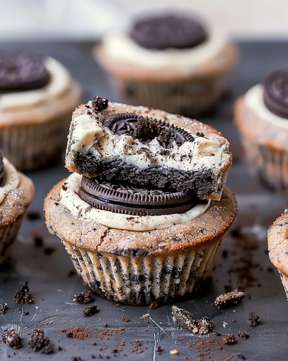 Oreo Cheesecake Cookie Cups