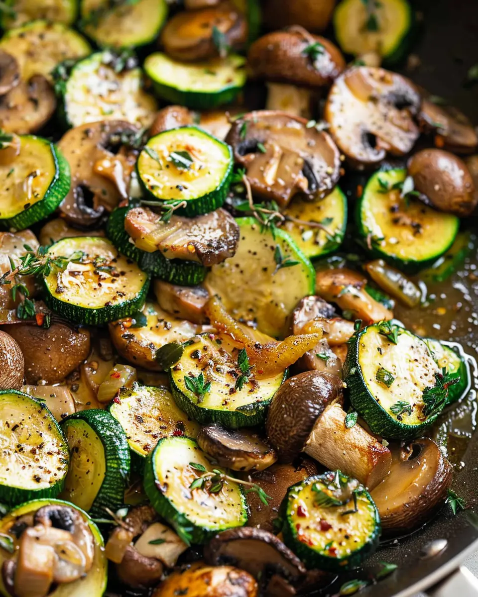 Skillet Zucchini and Mushrooms: Easy, Flavorful Recipe to Enjoy