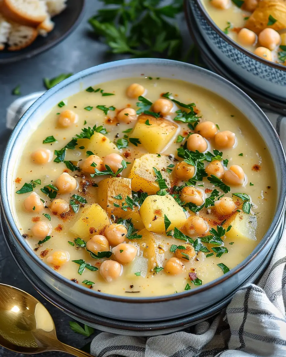 Chickpea Potato Soup: Easy Comfort Food for Busy Nights