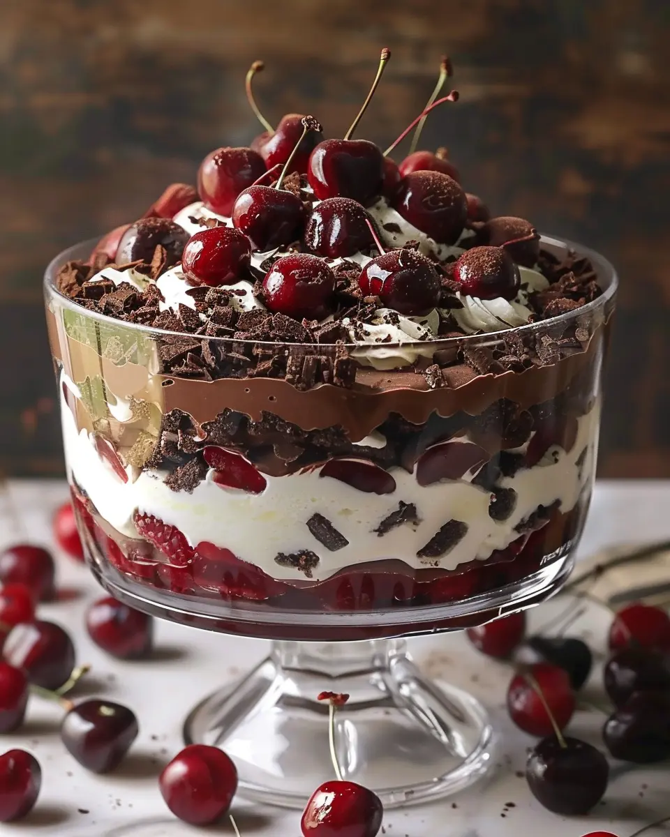 Black Forest Trifle: An Indulgent Dessert for Chocolate Lovers