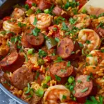 Cajun Jambalaya With Chicken Shrimp And Sausage