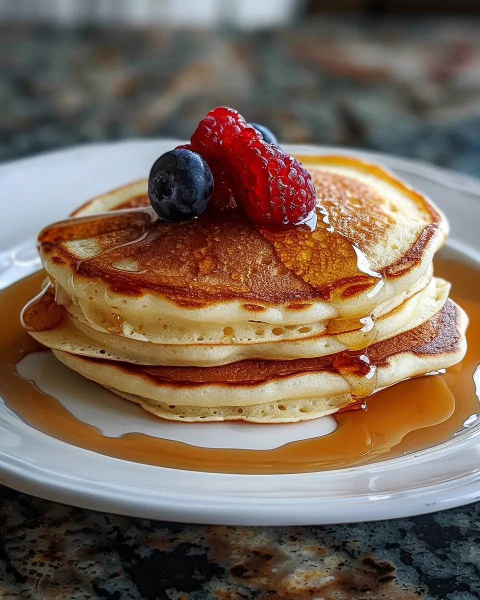Fluffy Old Fashioned Pancakes