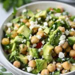 Chickpea, Avocado, & Feta Salad