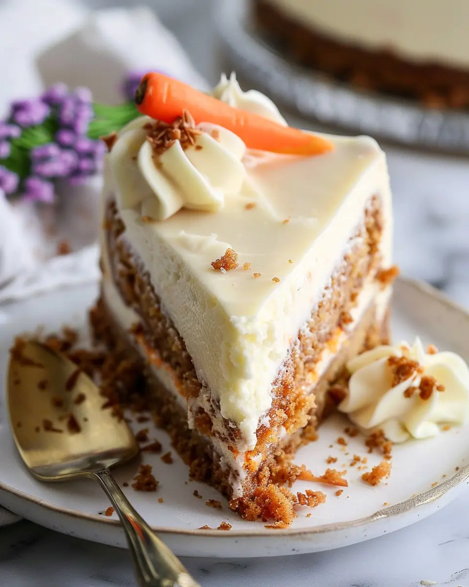Carrot Cake Cheesecake: The Ultimate Indulgent Delight You’ll Crave