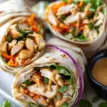 Peanut Chicken Wrap Recipe