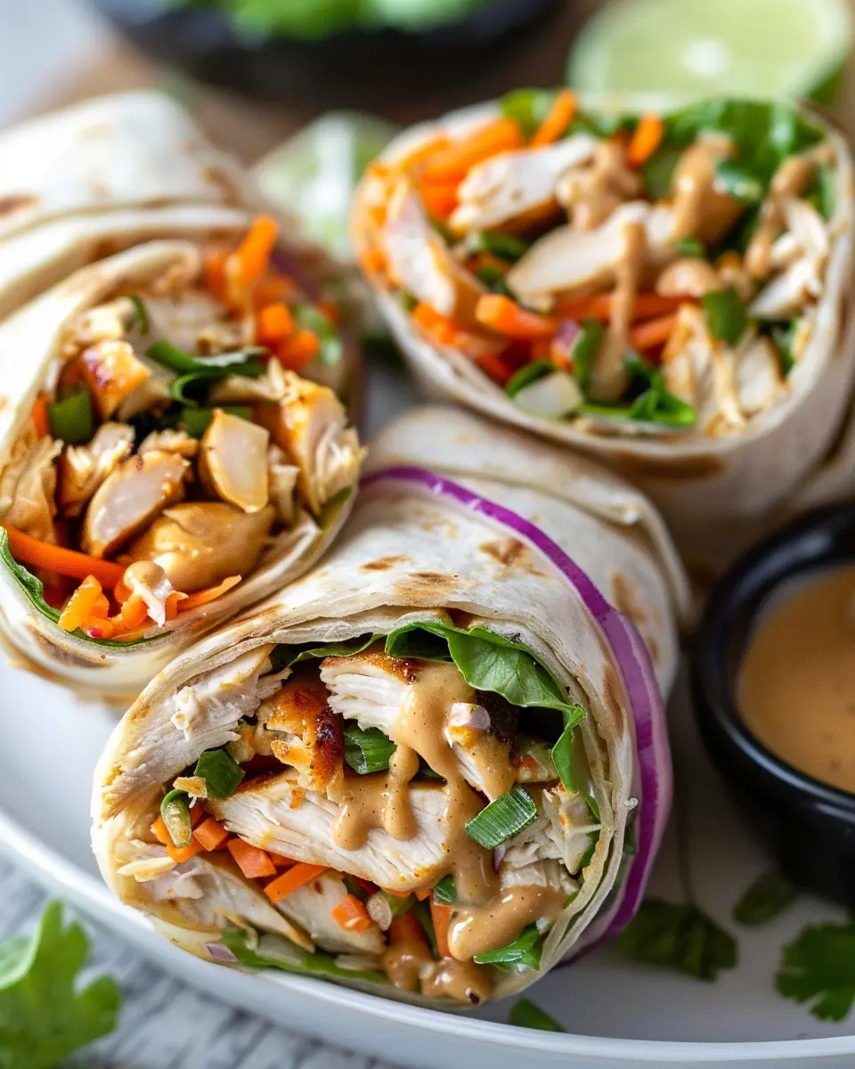 Peanut Chicken Wrap Recipe: Easy and Delicious Weeknight Delight