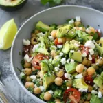 Chickpea, Avocado, & Feta Salad