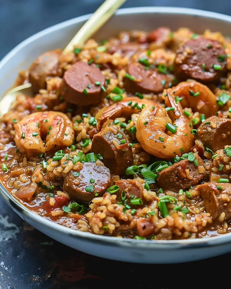 Gumbo-laya: Hearty, Easy One-Pot Dish with Turkey Bacon Delight