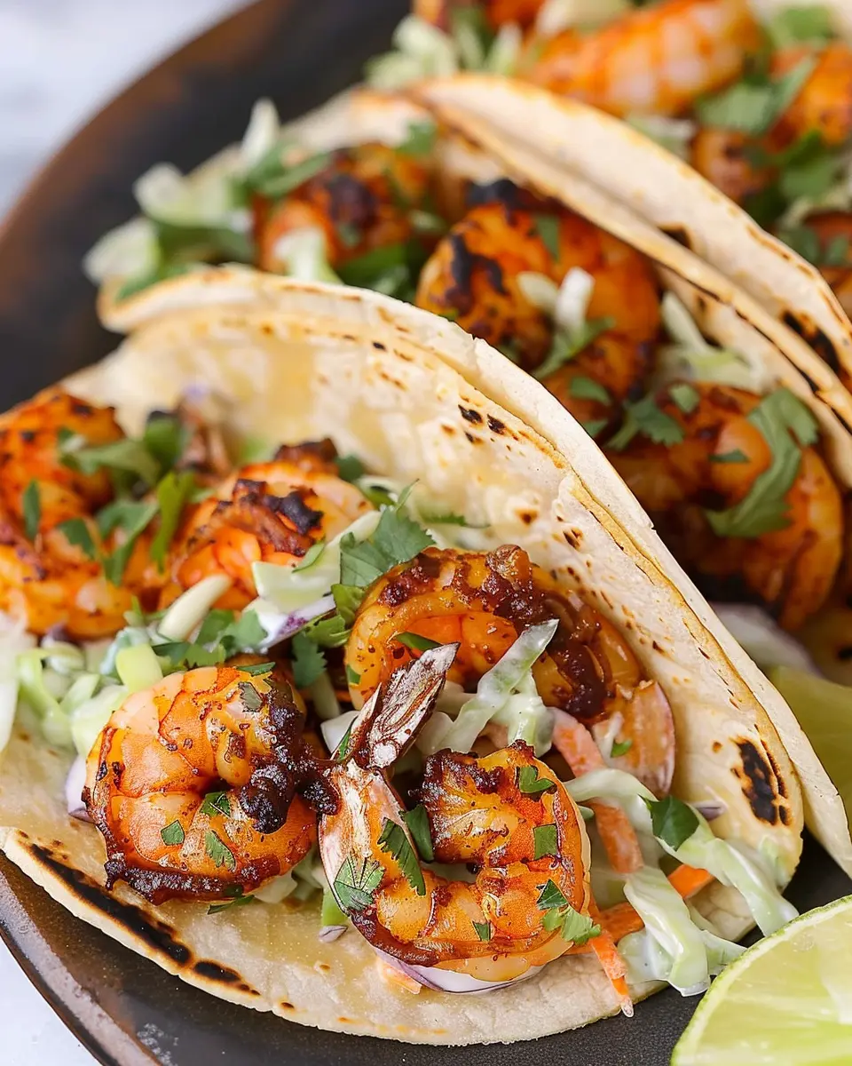 Cilantro Lime Shrimp Tacos with Creamy Slaw: The Best Easy Recipe