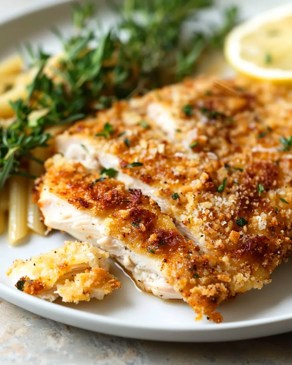 Parmesan Crusted Chicken: The Easy Way to Crispy Perfection