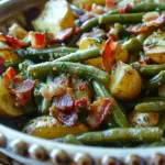 Country Ranch Green Beans ‘n Potatoes with Bacon