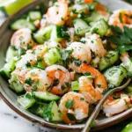 Cucumber Shrimp Salad