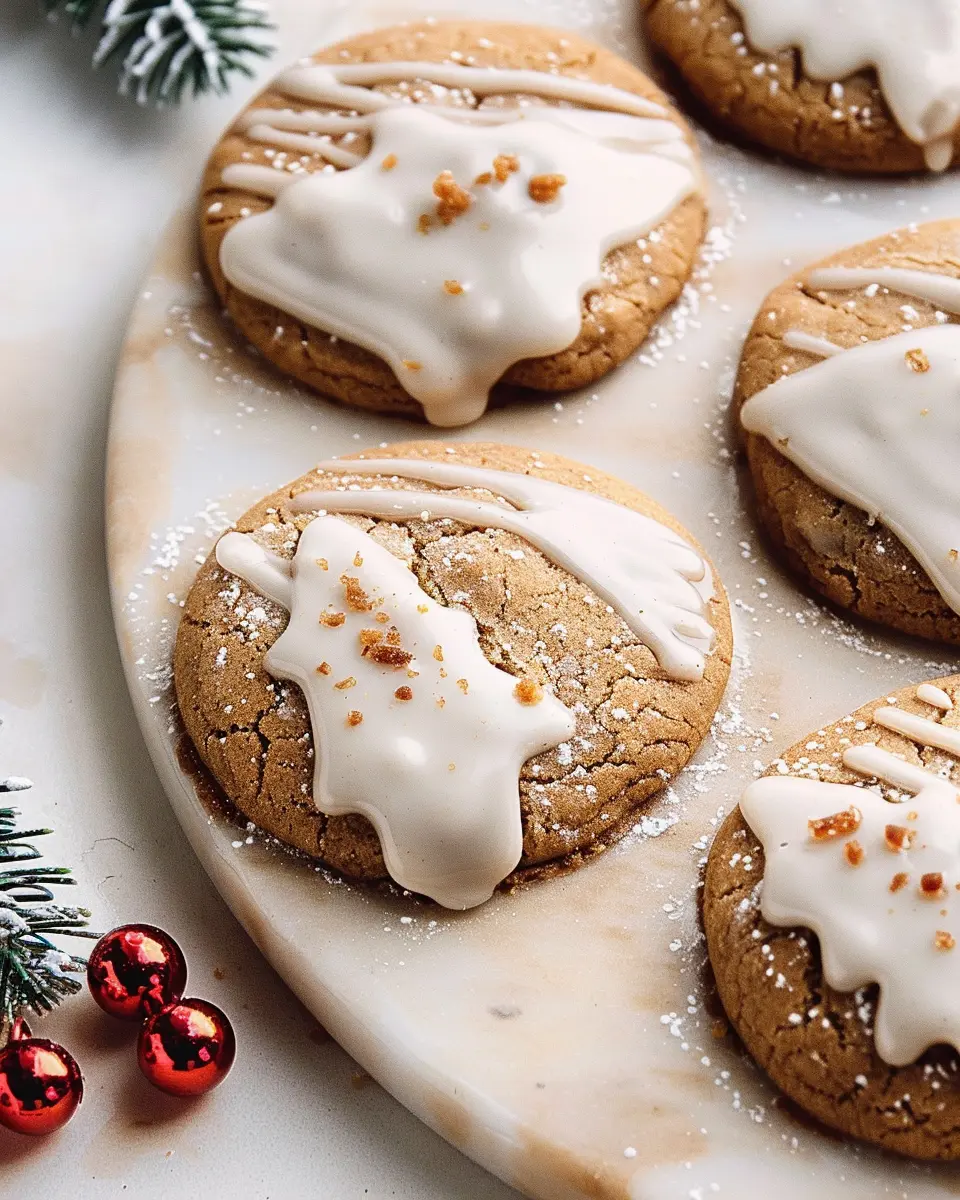 Soft Gingerbread Cookies with Maple Glaze: The Ultimate Cozy Treat