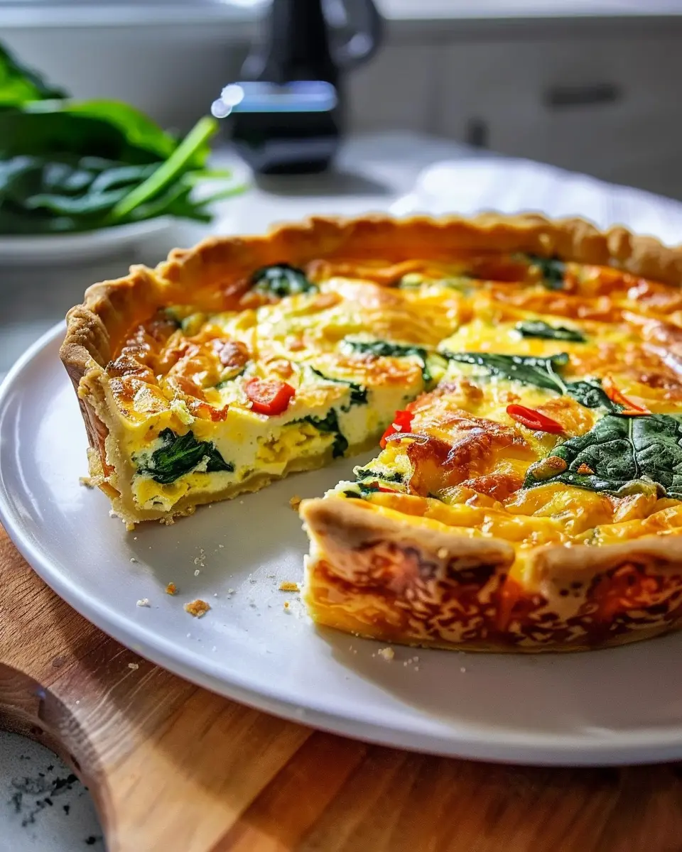 Cottage Cheese Spinach Quiche: Easy &amp; Delicious Comfort Food