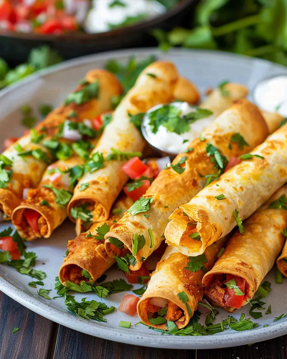 Homemade Taquitos