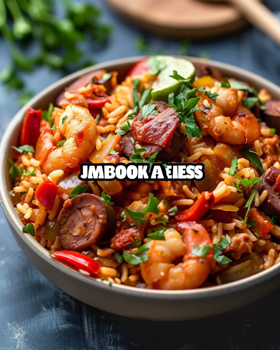 Jambalaya Recipe Easy: Delicious Turkey Bacon and Chicken Ham Twist