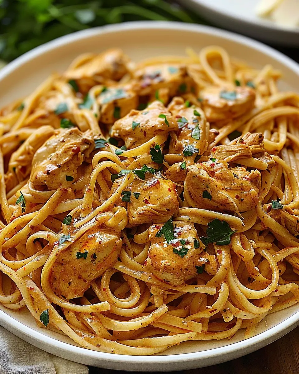 Cowboy Butter Chicken Linguine: Easy Comfort Food Delight