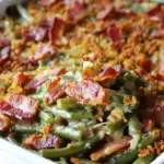 Smothered Bacon Green Bean Casserole