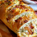 Chicken Bacon Ranch Stuffed Bread
