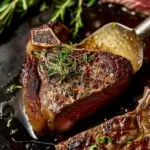 Pan-Seared Ribeye (with Garlic Butter)