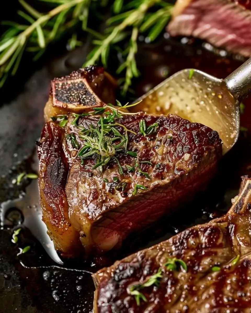 Pan-Seared Ribeye: Juicy Garlic Butter Bliss at Home