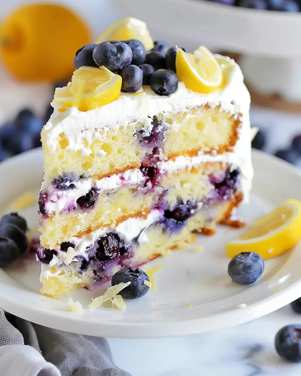 Lemon Blueberry Cake: The Best Recipe for a Fresh Summer Treat