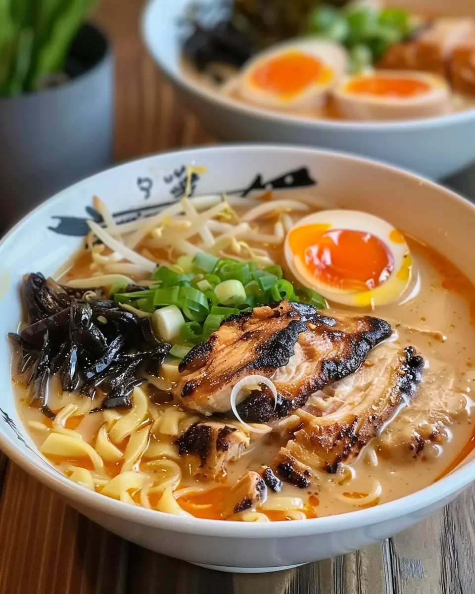 Super Easy Creamy Spicy Chicken Miso Ramen for a Cozy Night In