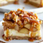 Caramel Apple Cheesecake Bars