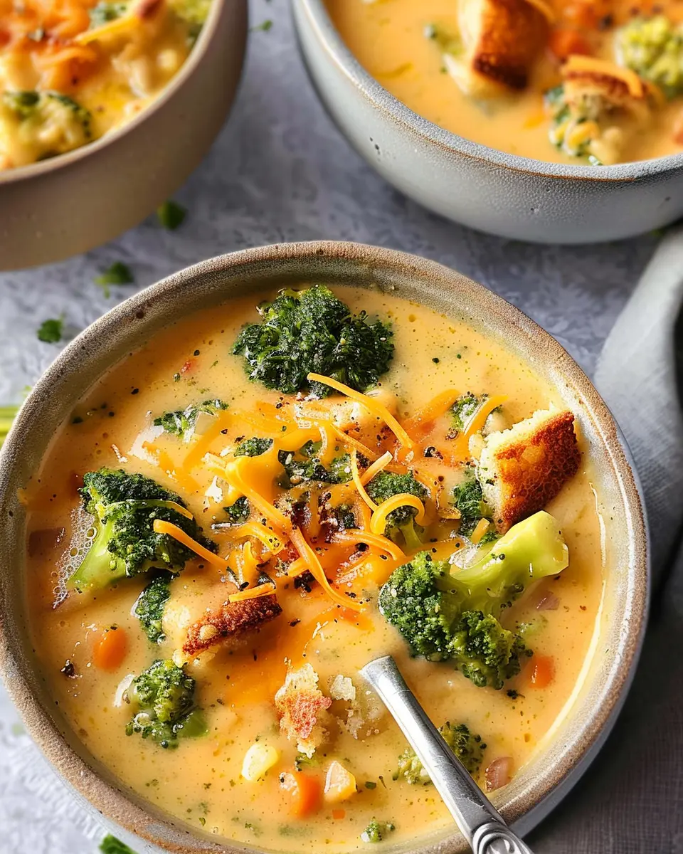 Broccoli Cheddar Soup