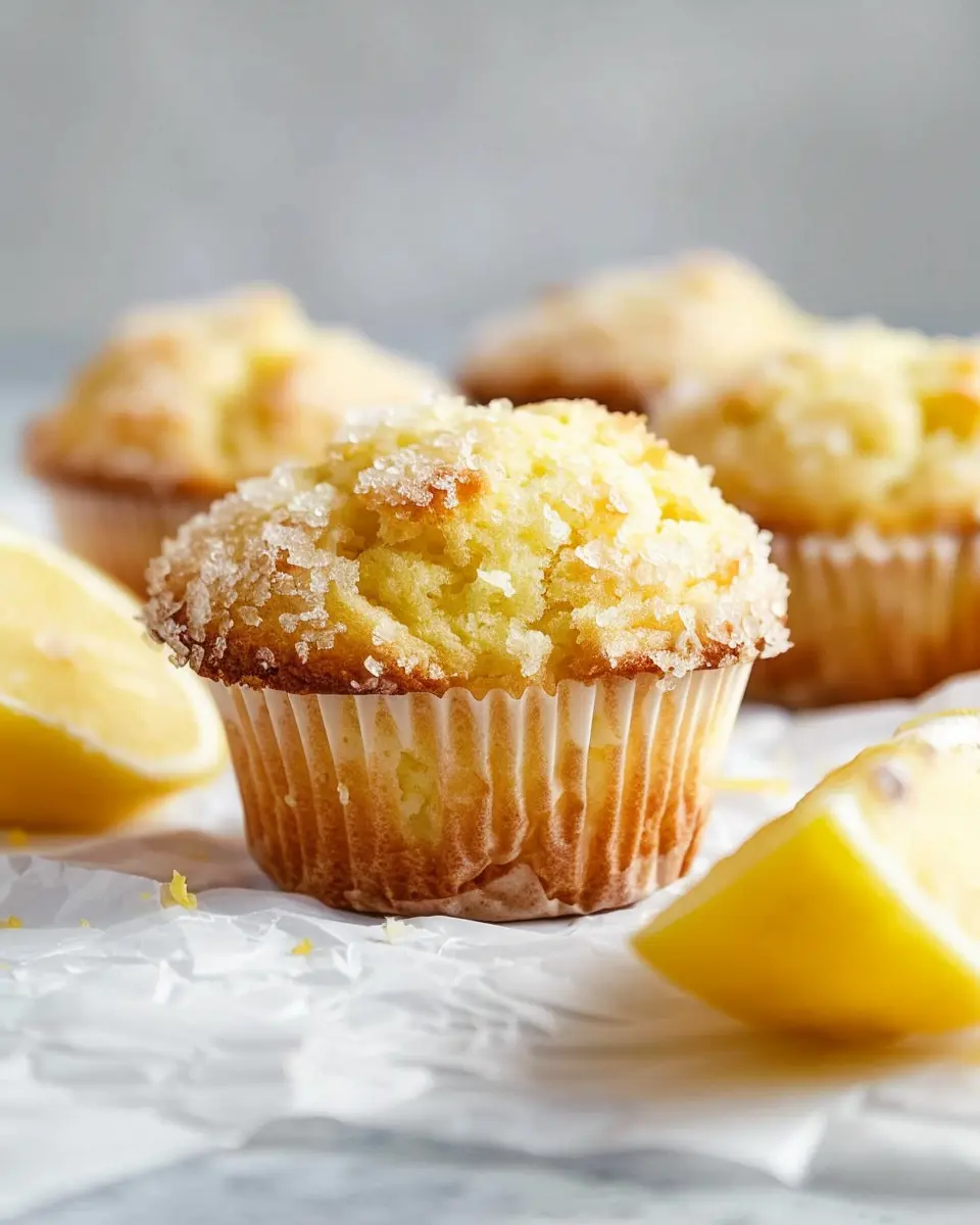 Perfect Lemon Muffins