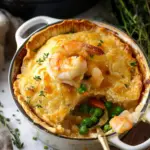 Seafood Pot Pie (with Cheddar Bay Crust)