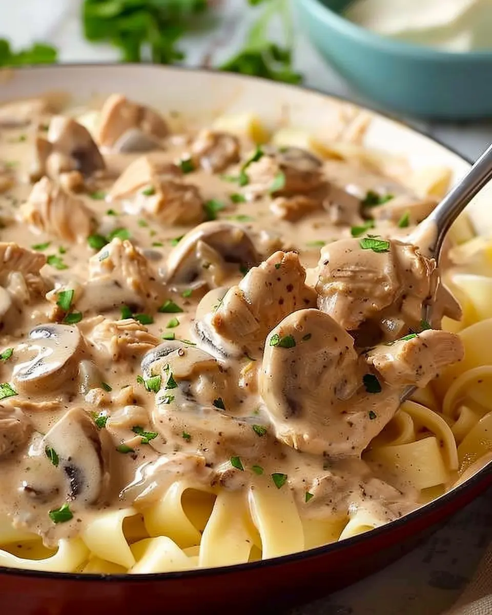 Chicken Stroganoff